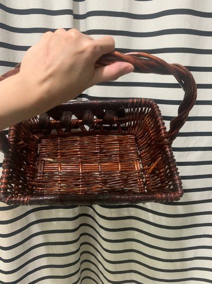 กระเช้าเปล่า กระเช้าหวาย กระเช้าของขวัญ ราคาถูก กระเช้าปีใหม่  ตระกร้าผลไม้ กระเช้าของฝา รูปที่ 4