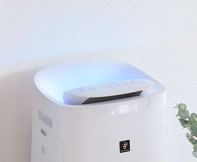 เครื่องฟอกอากาศ Sharp KI-L80TA NX75 62 ตรม. AI Clean ตัวเองพลาสม่าคลัสเตอร์ 25000