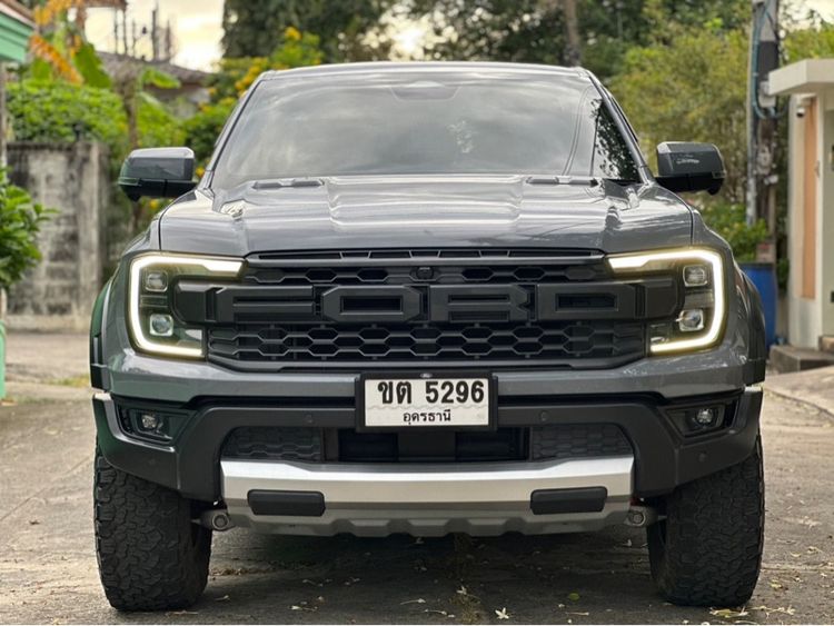 Ford Ranger 2022 Raptor 3.0 4WD Pickup เบนซิน ไม่ติดแก๊ส เกียร์อัตโนมัติ เทา