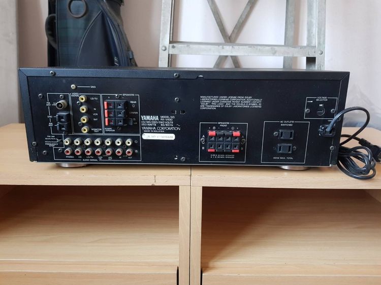 แอมป์ YAMAHA  RX-V490 250 WATTS สภาพสวย รูปที่ 4