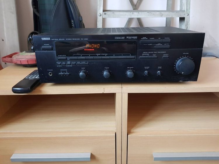 อื่นๆ เครื่องเสียงไฮไฟ ลำโพงแยกชิ้น และซับวูฟเฟอร์ แอมป์ YAMAHA  RX-V490 250 WATTS สภาพสวย