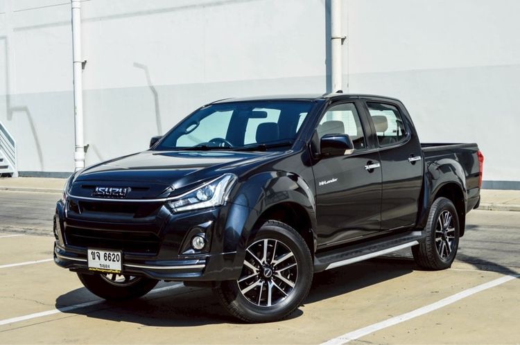 Isuzu D-MAX 2019 1.9 Hi-Lander Stealth Z Prestige Pickup ดีเซล ไม่ติดแก๊ส เกียร์ธรรมดา ดำ รูปที่ 2