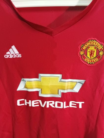 Manchester United Home football shirt 2016 - 2017 Jersey Adidas Woman Size S รูปที่ 3