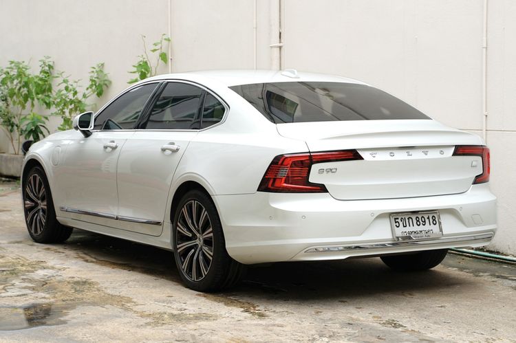 Volvo S90 2022 2.0 Recharge T8 Inscription 4WD Sedan ปลั๊กอินไฮบริด (PHEV) ไม่ติดแก๊ส เกียร์อัตโนมัติ ขาว รูปที่ 2