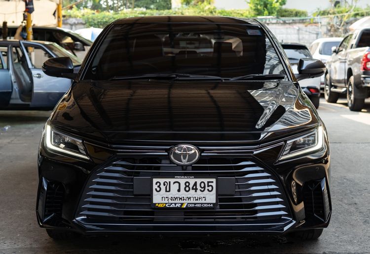 Toyota Yaris ATIV 2023 1.2 Premium Luxury Sedan เบนซิน ไม่ติดแก๊ส เกียร์อัตโนมัติ ดำ