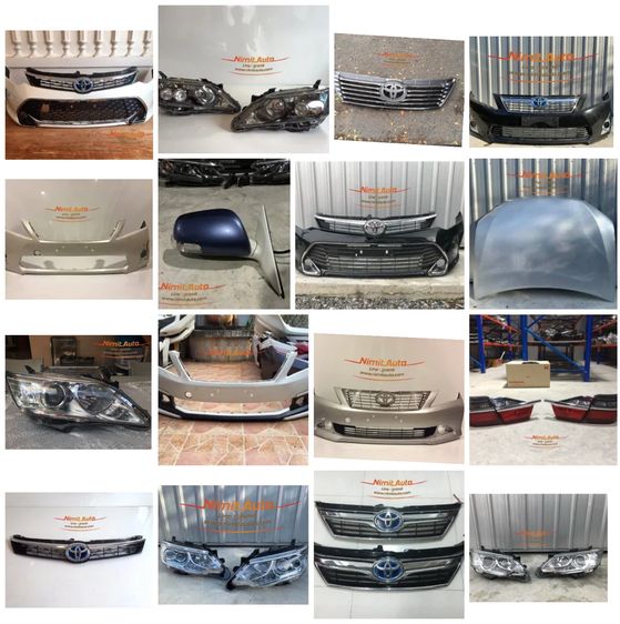 🔥 อะไหล่ Toyota Camry ACV50 ของแท้ศูนย์ ราคาดี พร้อมส่งทั่วไทย กันชนหน้า ไฟหน้า ไฟท้าย ประตู จาก NIMIT AUTO