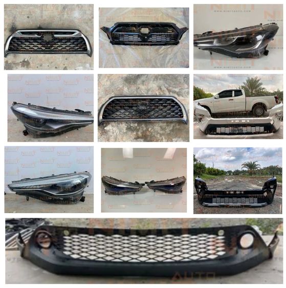 🔥 อะไหล่ Toyota Corolla Cross Gen1 ของแท้ศูนย์ ราคาดี พร้อมส่งทั่วไทย กันชนหน้า ไฟหน้า ไฟท้าย ประตู จาก NIMIT AUTO