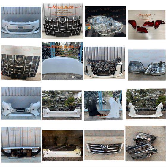 🔥 อะไหล่ Toyota Alphard 30 Series ของแท้ศูนย์ ราคาดี พร้อมส่งทั่วไทย ประตูสไลด์ ไฟหน้า ไฟท้าย กันชน บอดี้พาร์ทครบ จาก NIMIT AUTO