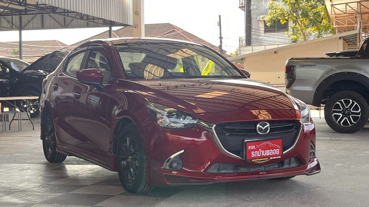 Mazda Mazda 2 2019 1.3 High Connect Sedan เบนซิน ไม่ติดแก๊ส เกียร์อัตโนมัติ แดง รูปที่ 3