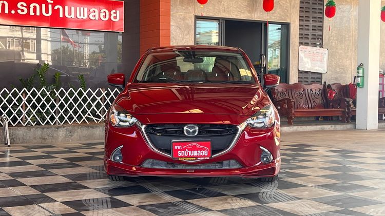 Mazda Mazda 2 2019 1.3 High Connect Sedan เบนซิน ไม่ติดแก๊ส เกียร์อัตโนมัติ แดง รูปที่ 2