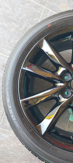 แม็กมาสด้า ขอบ18 สีอบpowder coat พร้อมยางโตโย 215 50 18 ปี23 ยางสวยทุกเส้นใส่ mazda 3 CX 3 รูปที่ 8