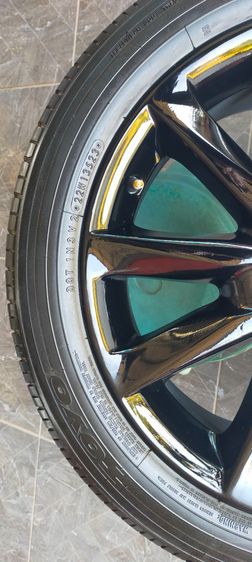 แม็กมาสด้า ขอบ18 สีอบpowder coat พร้อมยางโตโย 215 50 18 ปี23 ยางสวยทุกเส้นใส่ mazda 3 CX 3 รูปที่ 9