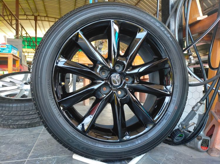อื่นๆ 18" อื่นๆ แม็กมาสด้า ขอบ18 สีอบpowder coat พร้อมยางโตโย 215 50 18 ปี23 ยางสวยทุกเส้นใส่ mazda 3 CX 3
