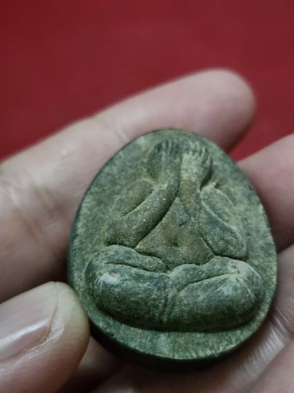 พระปิดตาจัมโบ้2 เนื้อผงใบลาน ปี21 รูปที่ 4