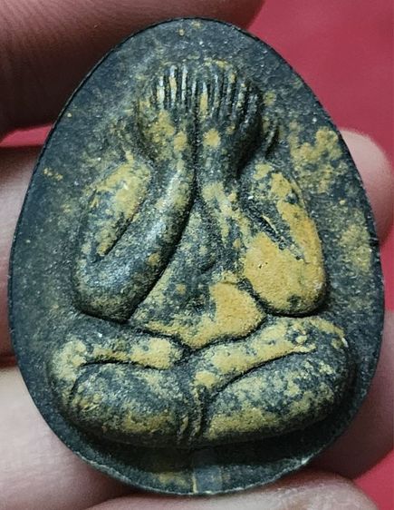 พระปิดตาจั้มโบ้2 เนื้อผงใบลานลายเสือ ปี21 รูปที่ 2