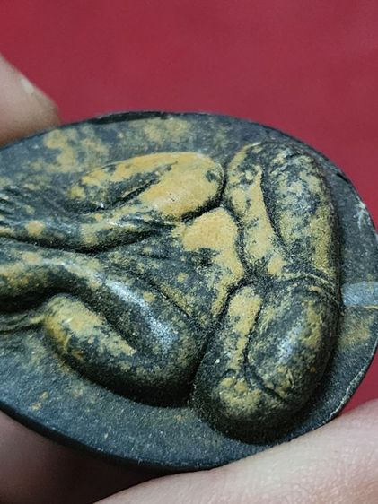 พระปิดตาจั้มโบ้2 เนื้อผงใบลานลายเสือ ปี21 รูปที่ 5