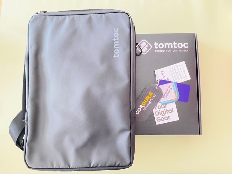 💼 TOMTOC 💼 กระเป๋า(มือหนึ่ง) ใส่ tablet และ notebook ได้ถึงขนาด 16 นิ้ว