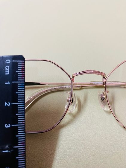 ❇️(สภาพเหมือนใหม่)❇️ แว่นตากันแดด กรองแสง เลนส์ไม่เปลี่ยนสี ยี่ห้อ OWNDAYS รุ่น CSU1003B-2S สีทอง  รูปที่ 10