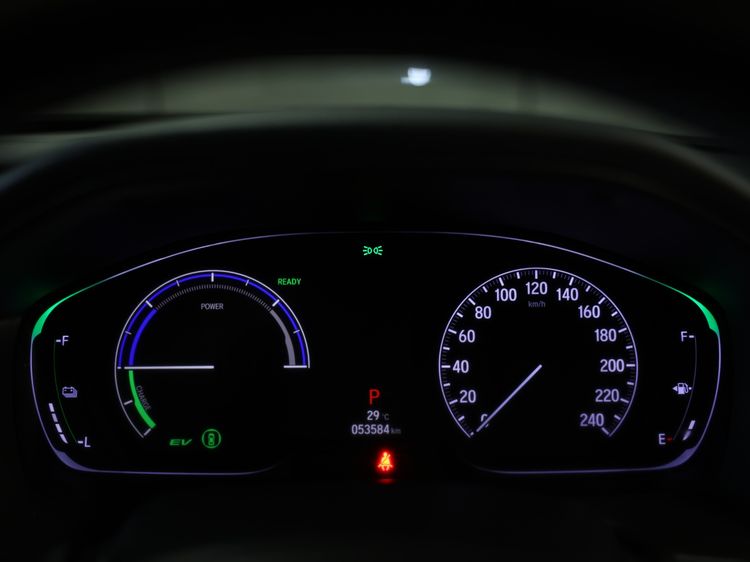 Honda Accord 2021 2.0 Hybrid Tech Sedan ไฮบริด ไม่ติดแก๊ส เกียร์อัตโนมัติ ดำ รูปที่ 4