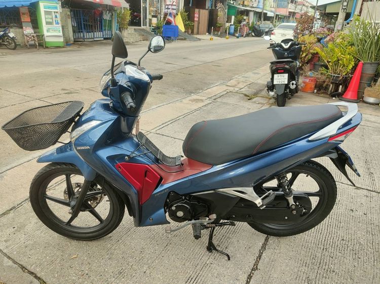 🛵ยังไงก็ขาย WAVE125i ปี 65 เครื่องดี สีสวย สตาร์ทมือ เล่มชุดโอนครบ+เปลี่ยนถ่ายน้ำมันเครื่องฟรี ส่งฟรี30 ก.ม รูปที่ 2