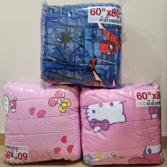 ผ้าห่ม ผ้านวมนุ่มสบาย TOTO แท้ จากโรงงาน  ลวดลายหลากหลาย น่ารัก 3.5 ฟุต (60"×80")