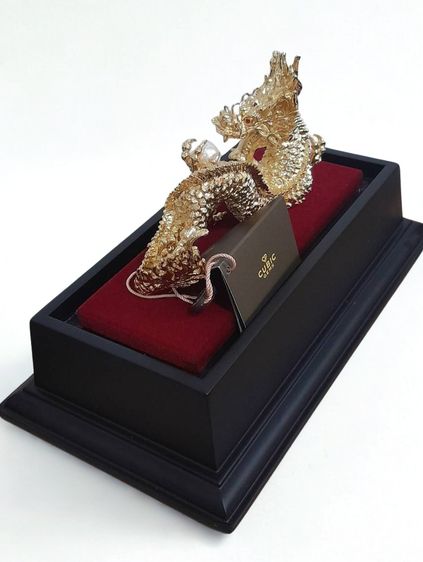 มังกรมหาโชค ชุบทอง 24K - CUBIC GEMS – รุ่น SHO-1001-GB  ของใหม่ พร้อมกล่อง รูปที่ 3