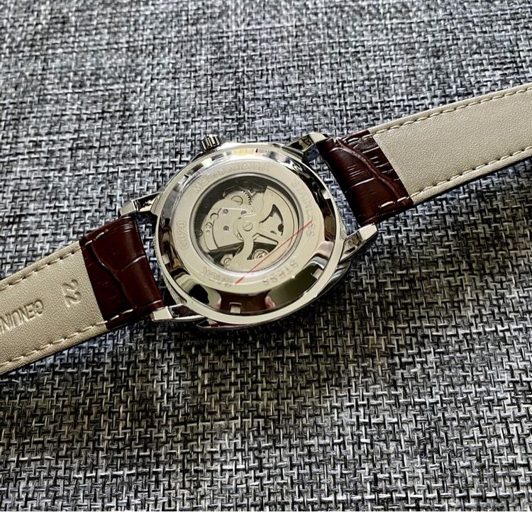 Automatic Skeleton Watch สายหนัง รูปที่ 9