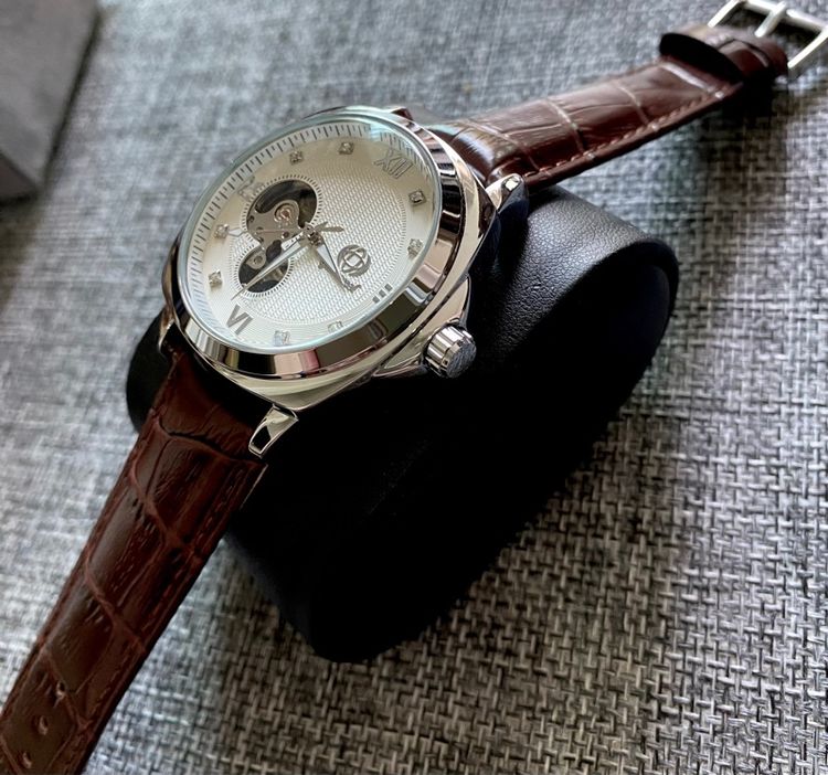 Automatic Skeleton Watch สายหนัง รูปที่ 6