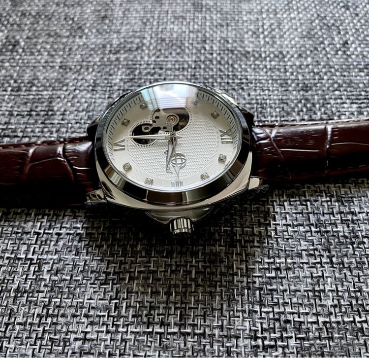 Automatic Skeleton Watch สายหนัง รูปที่ 7