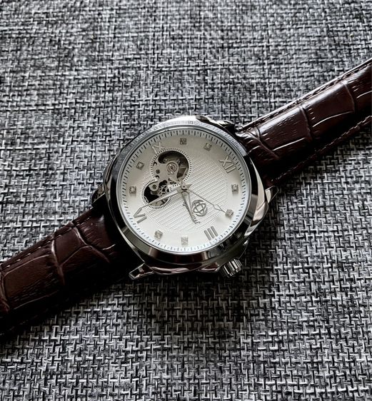 Automatic Skeleton Watch สายหนัง รูปที่ 4