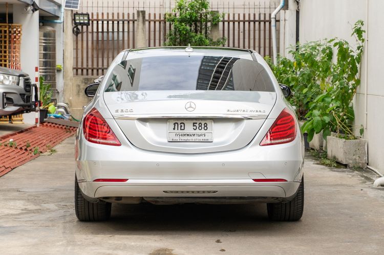 Mercedes-Benz S-Class 2016 S300 Sedan ไฮบริด ไม่ติดแก๊ส เกียร์อัตโนมัติ บรอนซ์เงิน รูปที่ 4