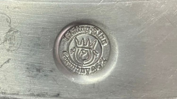 ขาย ขวดเหล้าดีบุก พกพา Antique Pewter Flask frieling zinn 95 Germany มือสอง รูปที่ 8