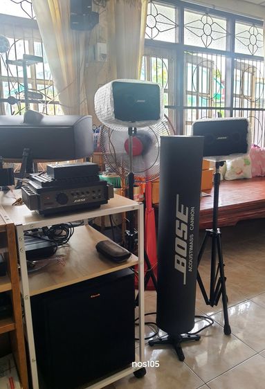 BOSE Acoustimass AM-033 + ขาตั้งพื้น PS-70 + กล่องเครือข่าย + สาย ครบ SPR BOSE โบส นำเข้าจากญี่ปุ่น รูปที่ 14