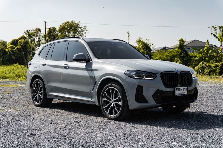 BMW X3 2023 2.0 xDrive20d 4WD Utility-car ดีเซล ไม่ติดแก๊ส เกียร์อัตโนมัติ เทา รูปที่ 3
