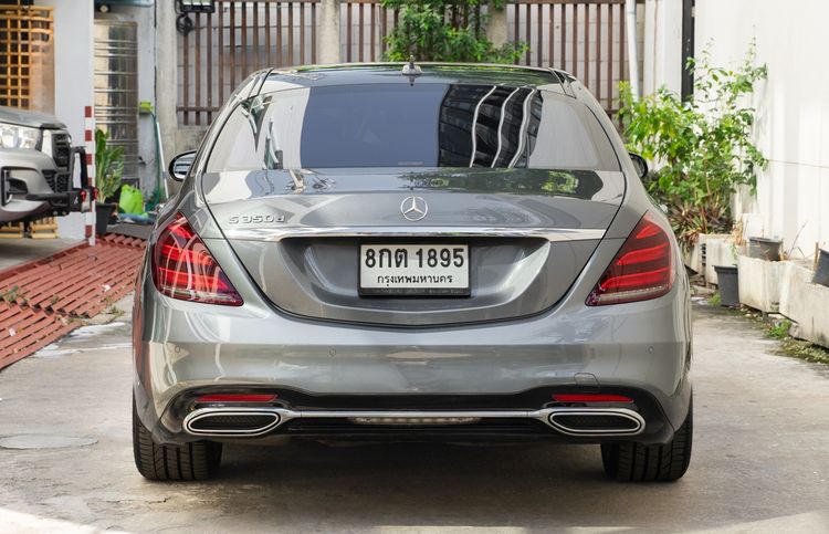 Mercedes-Benz S-Class 2018 S350 Sedan ดีเซล ไม่ติดแก๊ส เกียร์อัตโนมัติ เทา รูปที่ 4