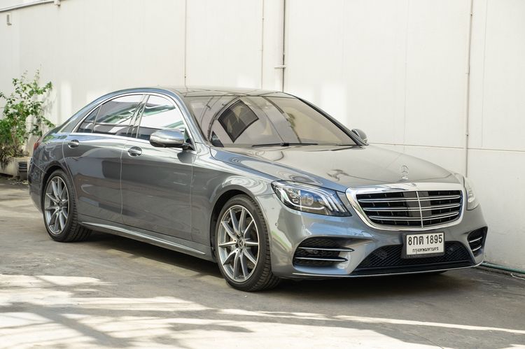 รถ Mercedes-Benz S-Class S350 สี เทา