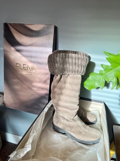 รองเท้าบูทหนัง suede รูปที่ 2