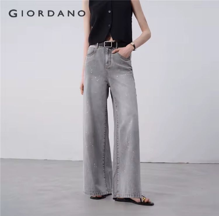 Giodano Relaxed Wide Leg Denim