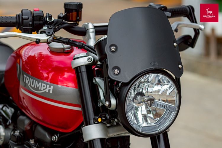 Triumph SpeedTwin1200 Tracker(Euro5) ปี2022 วิ่ง11,000km. แต่งครบ รูปที่ 14