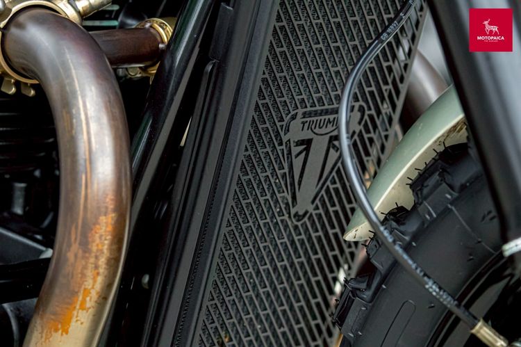 Triumph SpeedTwin1200 Tracker(Euro5) ปี2022 วิ่ง11,000km. แต่งครบ รูปที่ 7