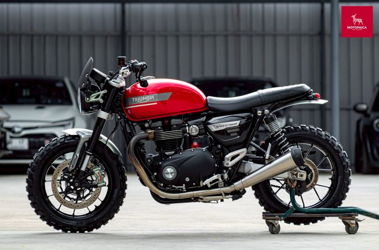 Triumph SpeedTwin1200 Tracker(Euro5) ปี2022 วิ่ง11,000km. แต่งครบ รูปที่ 3