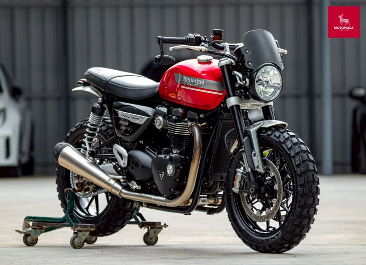 รุ่นอื่นๆ Triumph SpeedTwin1200 Tracker(Euro5) ปี2022 วิ่ง11,000km. แต่งครบ