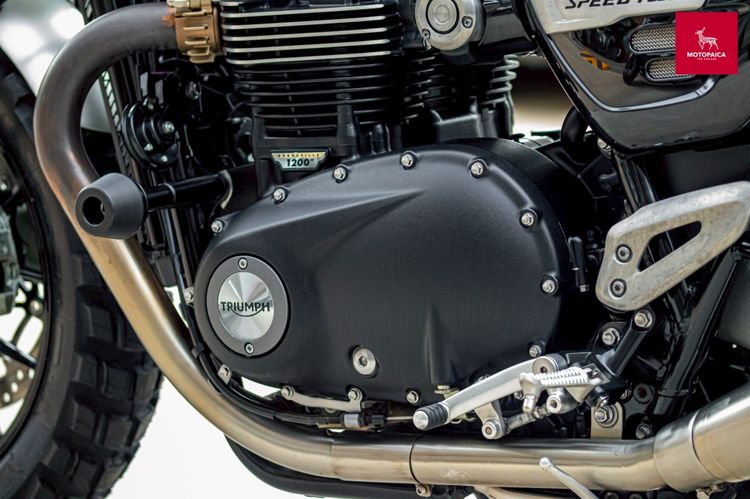 Triumph SpeedTwin1200 Tracker(Euro5) ปี2022 วิ่ง11,000km. แต่งครบ รูปที่ 9
