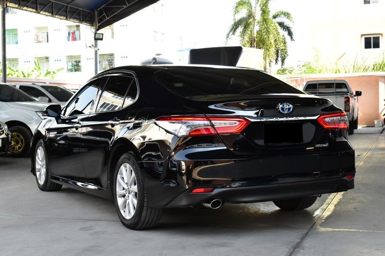 Toyota Camry 2020 2.5 HEV Premium Luxury Sedan ไฮบริด เกียร์อัตโนมัติ ดำ รูปที่ 4