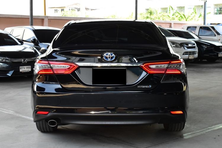 Toyota Camry 2020 2.5 HEV Premium Luxury Sedan ไฮบริด เกียร์อัตโนมัติ ดำ รูปที่ 3