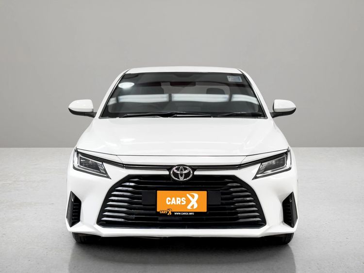 Toyota Yaris ATIV 2022 1.2 Sport Sedan เบนซิน ไม่ติดแก๊ส เกียร์อัตโนมัติ ขาว รูปที่ 3