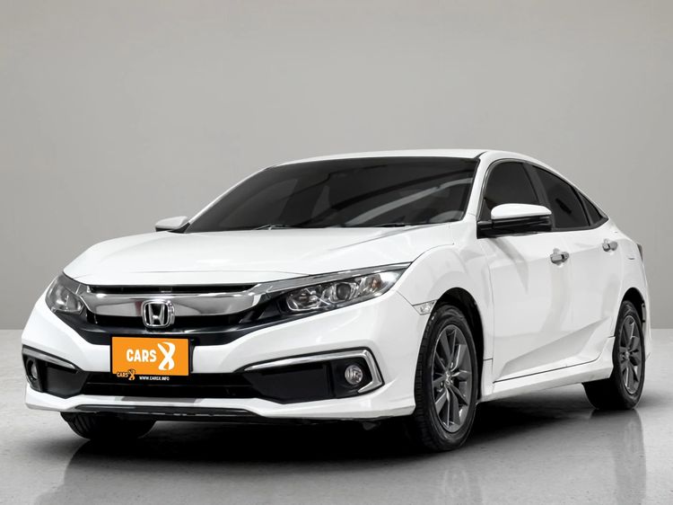 Honda Civic 2019 1.8 EL i-VTEC Sedan เบนซิน ไม่ติดแก๊ส เกียร์อัตโนมัติ ขาว