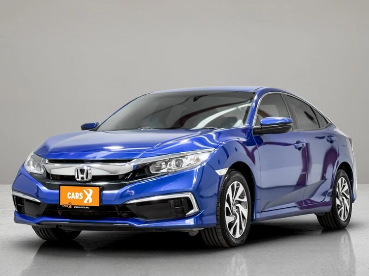 Honda Civic 2019 1.8 E i-VTEC Sedan เบนซิน ไม่ติดแก๊ส เกียร์อัตโนมัติ น้ำเงิน