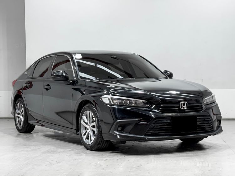 Honda Civic 2022 1.8 EL i-VTEC Sedan เบนซิน เกียร์อัตโนมัติ ดำ รูปที่ 3