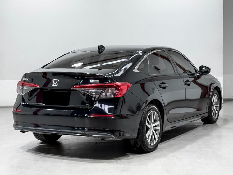 Honda Civic 2022 1.8 EL i-VTEC Sedan เบนซิน เกียร์อัตโนมัติ ดำ รูปที่ 4
